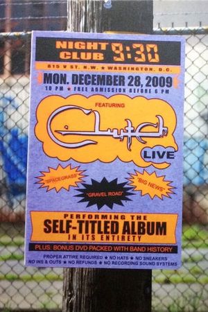 Clutch: Live at the 9:30's poster