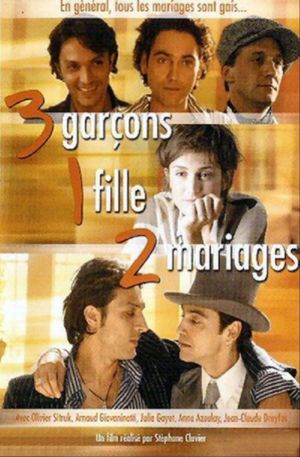 3 Guys, 1 Girl, 2 Weddings's poster