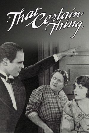 That Certain Thing's poster