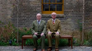 The Pilgrimage of Gilbert and George's poster