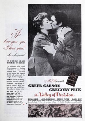 The Valley of Decision's poster