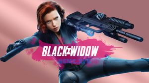 Black Widow's poster