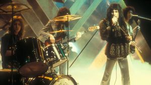 Queen at the BBC's poster