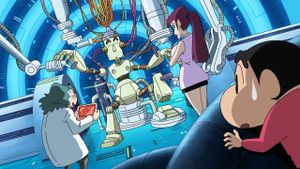 Eiga Kureyon Shinchan: Gachinko! Gyakushuu no Robotôchan's poster