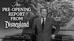 The Pre-Opening Report from Disneyland's poster