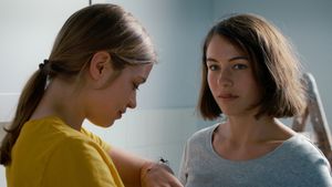 The Girl and the Spider's poster