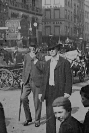 London Street Scene / Turn Out of a Fire Brigade's poster
