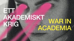 War in Academia's poster