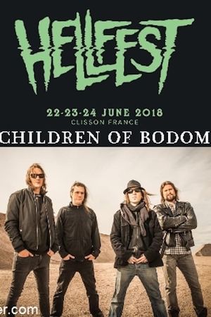 Children Of Bodom - Live Hellfest's poster