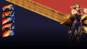 Captain Marvel's poster