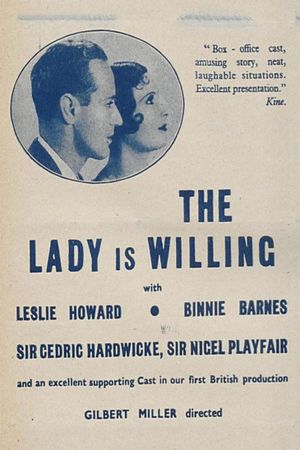 The Lady Is Willing's poster