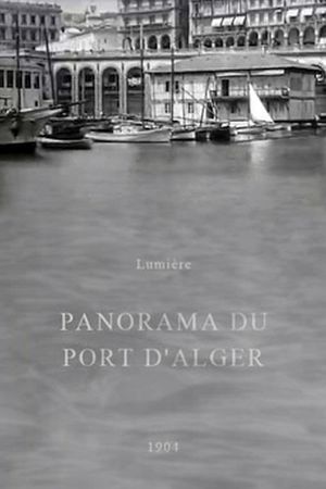 Panorama du port d'Alger's poster
