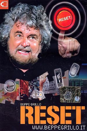 Beppe Grillo: Reset's poster