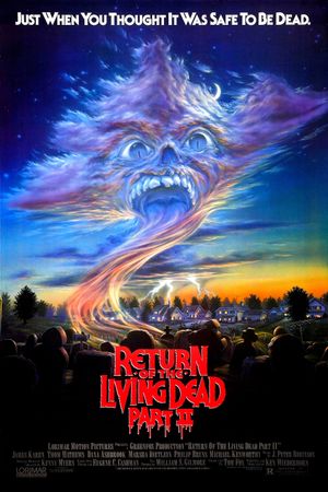 Return of the Living Dead II's poster