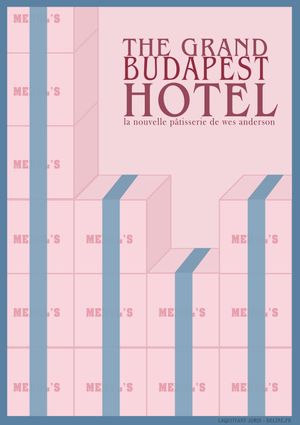 The Grand Budapest Hotel's poster