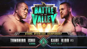 NJPW Battle in the Valley's poster