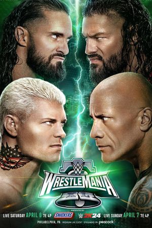 WWE WrestleMania XL Saturday's poster