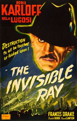 The Invisible Ray's poster