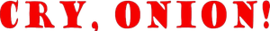 Cry, Onion's poster