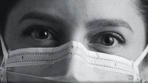 Behind the Mask - Stories of the COVID-19 pandemic's poster