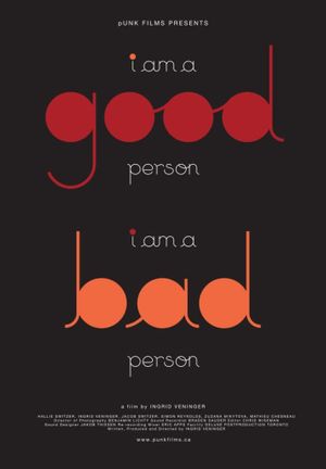 I Am a Good Person/I Am a Bad Person's poster