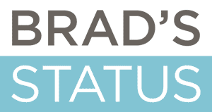 Brad's Status's poster