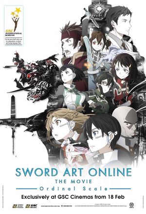 Sword Art Online the Movie: Ordinal Scale's poster
