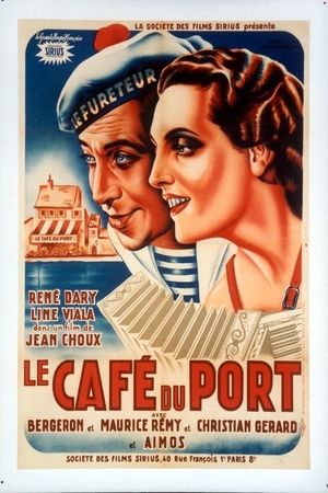 Le café du port's poster