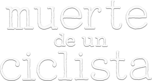 Death of a Cyclist's poster