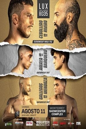 LUX Fight League 35's poster