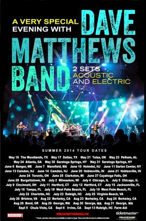 Dave Matthews Band Live From Jacksonville Arena's poster