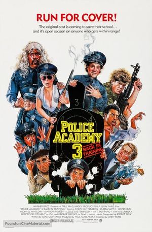 Police Academy 3: Back in Training's poster