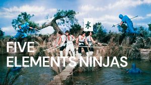Five Elements Ninjas's poster