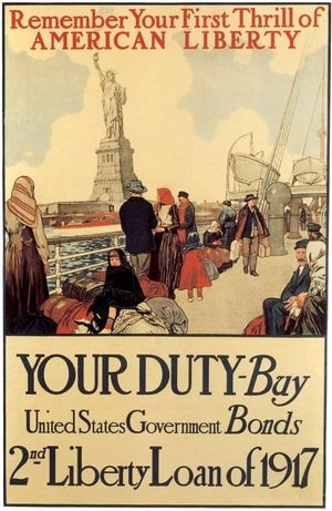 All-Star Production of Patriotic Episodes for the Second Liberty Loan's poster