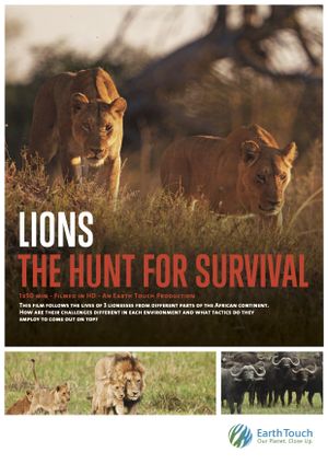 Lions: The Hunt for Survival's poster