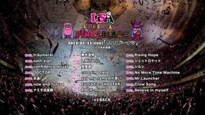 LiVE is Smile Always ~PiNK&BLACK~ in Nippon Budokan -Choco Donut-'s poster