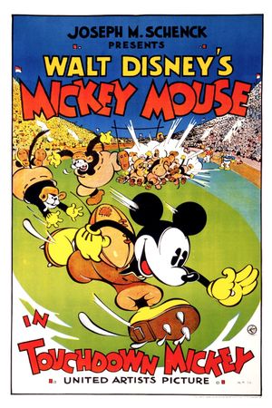 Touchdown Mickey's poster