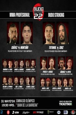Budo Sento Championship 22's poster