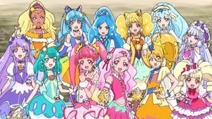 Pretty Cure Miracle Leap the Movie's poster