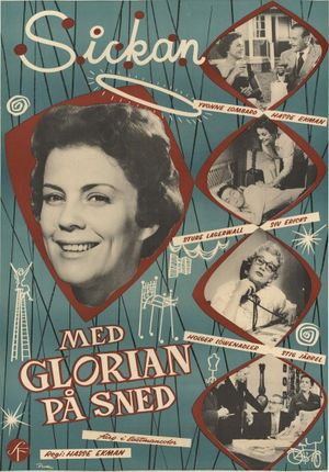 Med glorian på sned's poster
