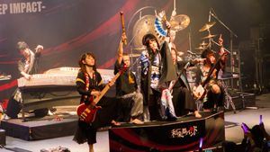 Wagakki Band - WagakkiBand 1st US Tour Shougeki -Deep Impact-'s poster