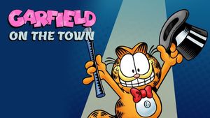 Garfield on the Town's poster