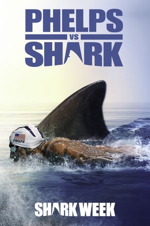 Phelps vs Shark's poster