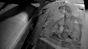 Leonardo da Vinci and the Bust of Flora's poster