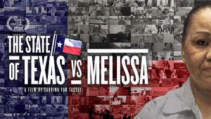 The State of Texas vs. Melissa's poster