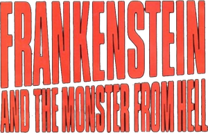 Frankenstein and the Monster from Hell's poster