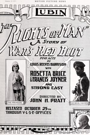 The Rights of Man: A Story of War's Red Blotch's poster