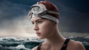 Young Woman and the Sea's poster