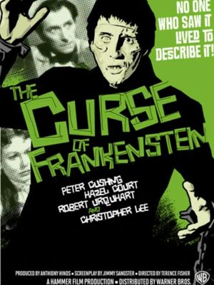The Curse of Frankenstein's poster