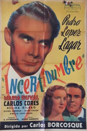 Incertidumbre's poster